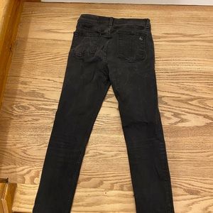 Rag & Bone Black Skinny jeans.